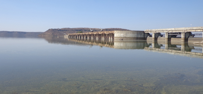 Water Activity in Tighra Dam