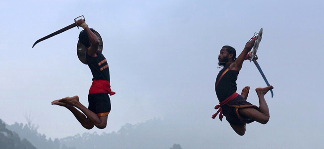Watch Kalaripayattu at KalariKshethra