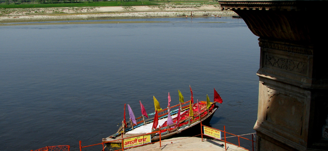 Boating on the Yamuna