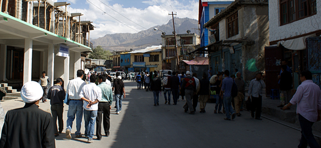 Shopping in Kargil