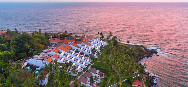 The LeelaKovalam, a Raviz Hotel Indias Only Cliff-Top Beach Resort